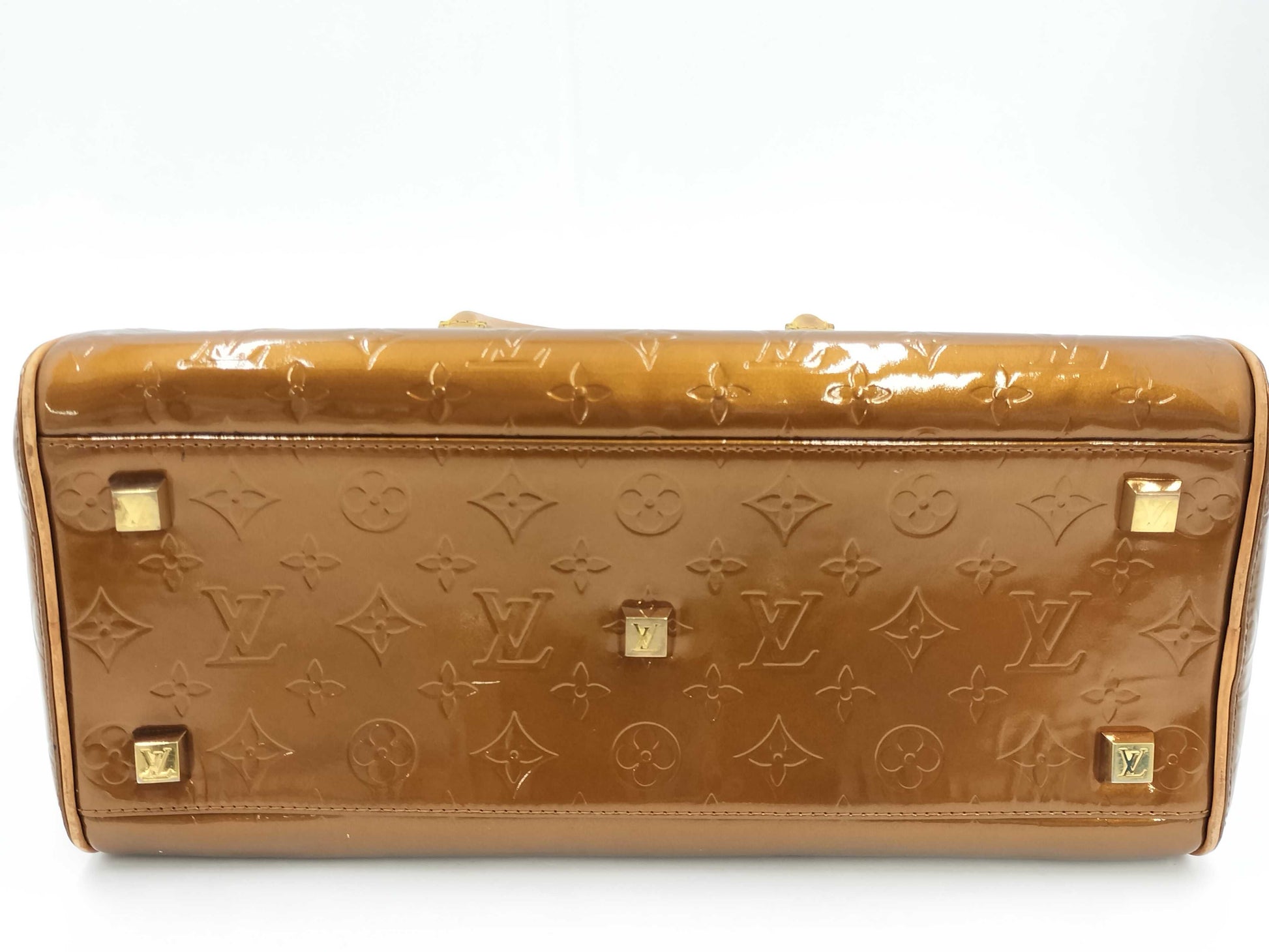 LOUIS VUITTON Vernis Tompkin Square M91103 BA1021 Handbag