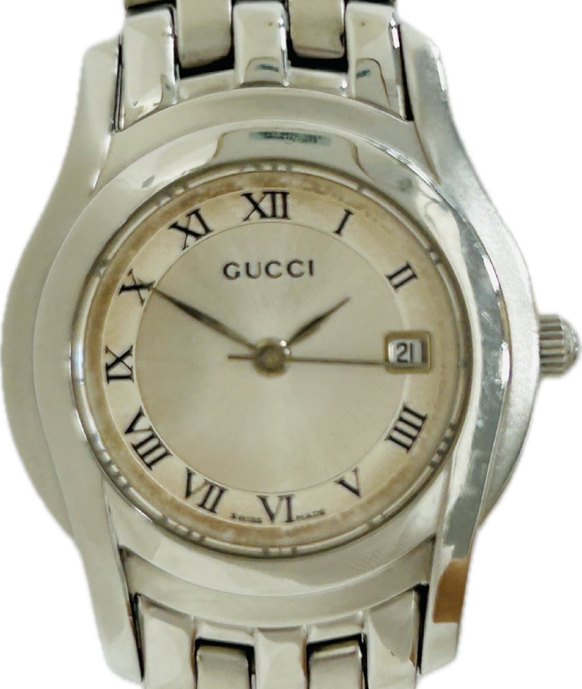 GUCCI 5500L 0123909 Quartz Boys' Watch
