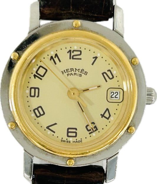 HERMES Clipper CL4.220 1127619 Quartz Women's Watch