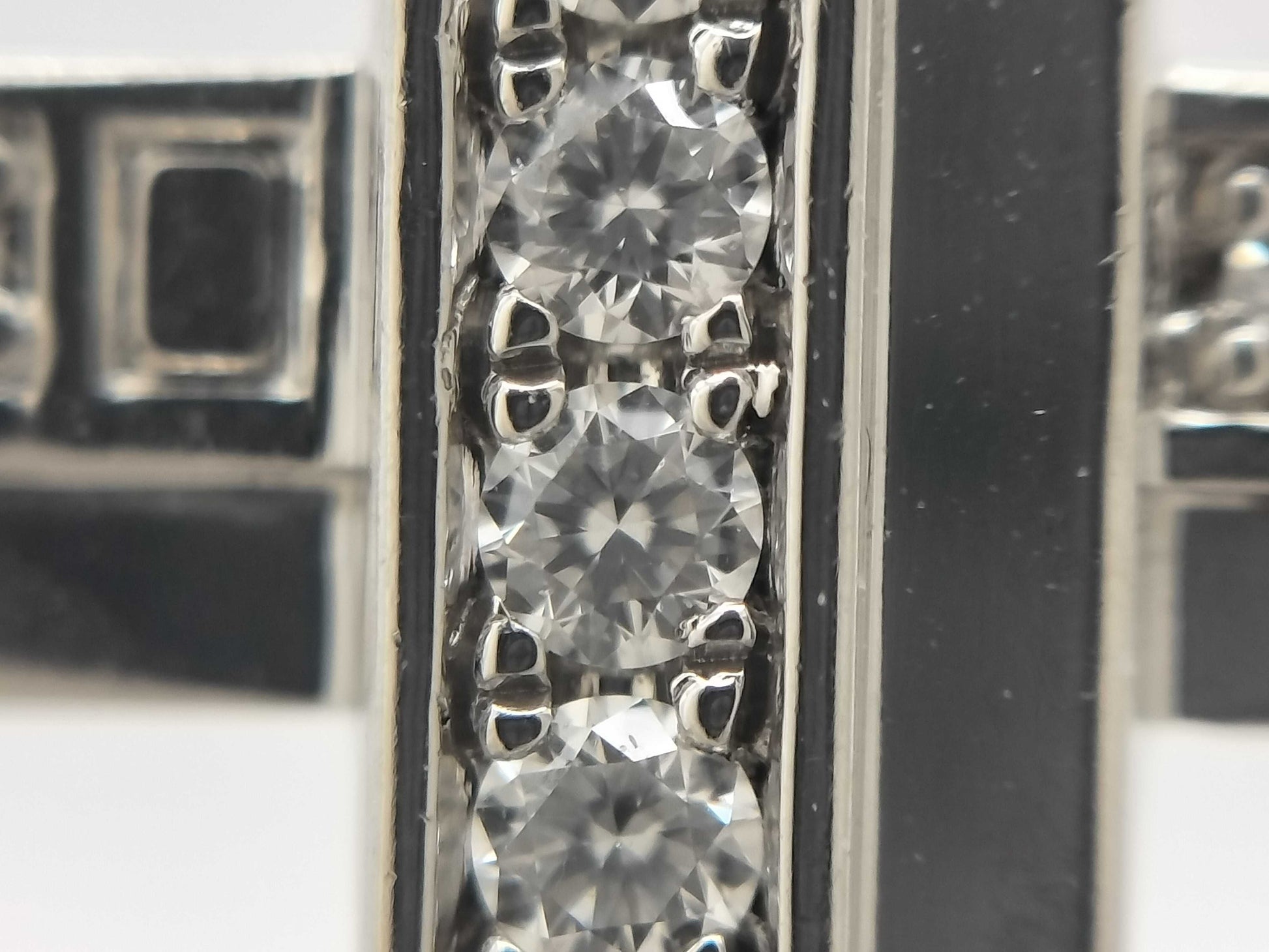 HARRY WINSTON Traffic by Harry Diamond PT950/PT850 4.0g Necklace 