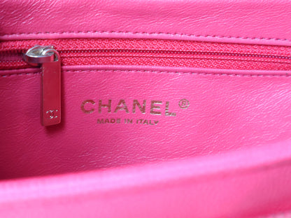 CHANEL Business Affinity Small Caviar Skin 2-Way Handbag, Pink, Seal, No. 24