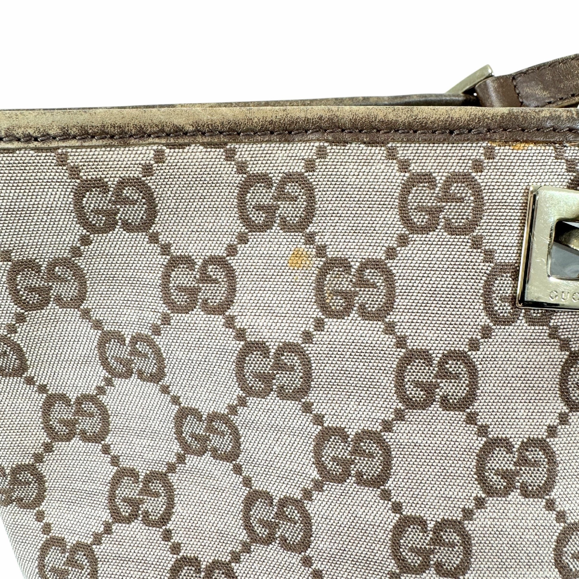 GUCCI Gucci Tote Bag Canvas Tote Bag