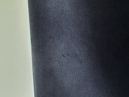 Drawer Silk Drawstring Pants, Navy, Size 34