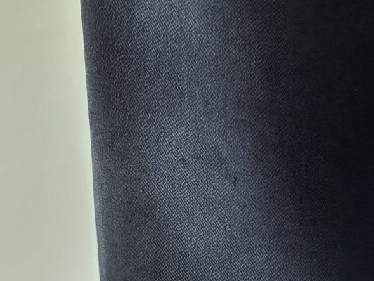 Drawer Silk Drawstring Pants, Navy, Size 34