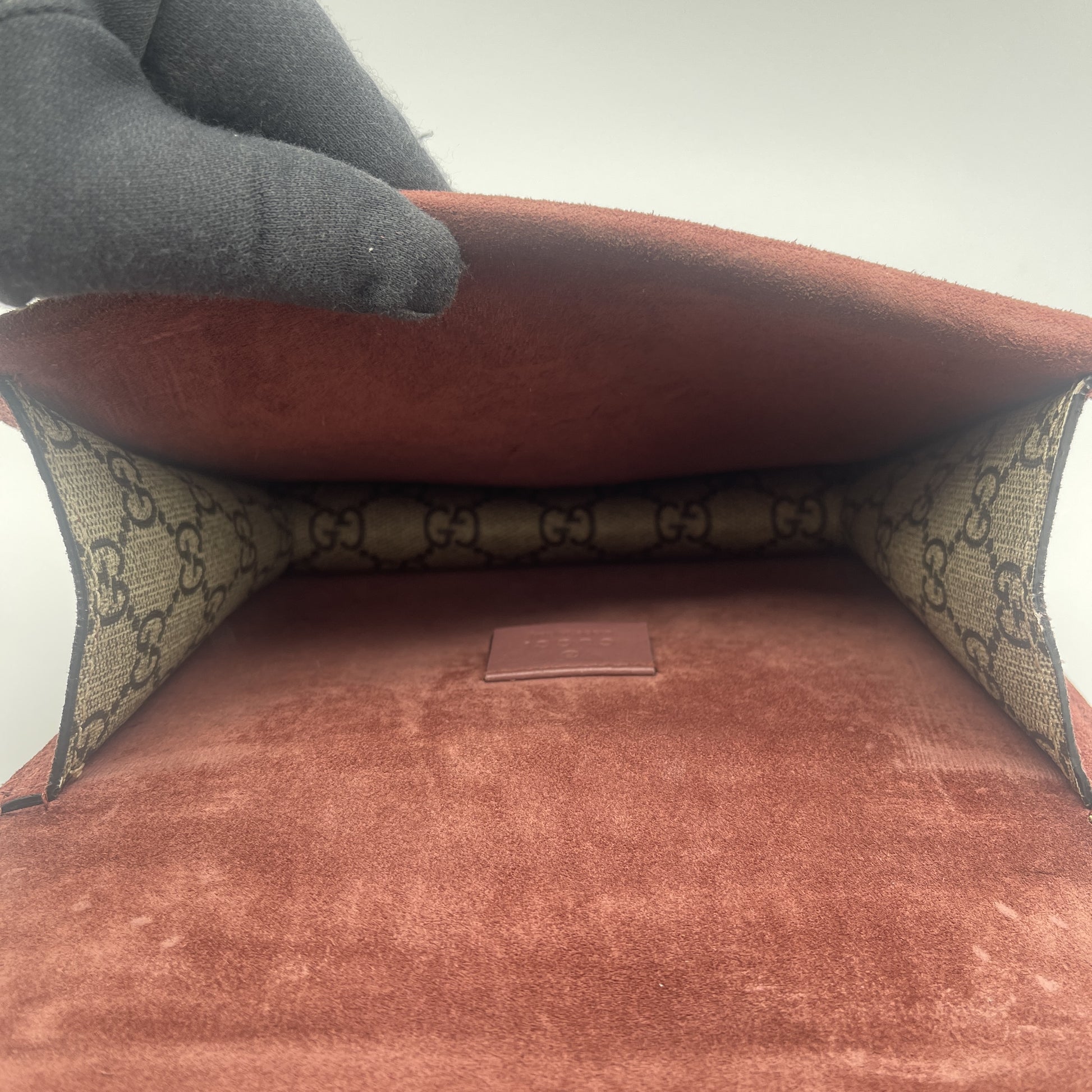 GUCCI GG Supreme Floral Dionysus Shoulder Bag
