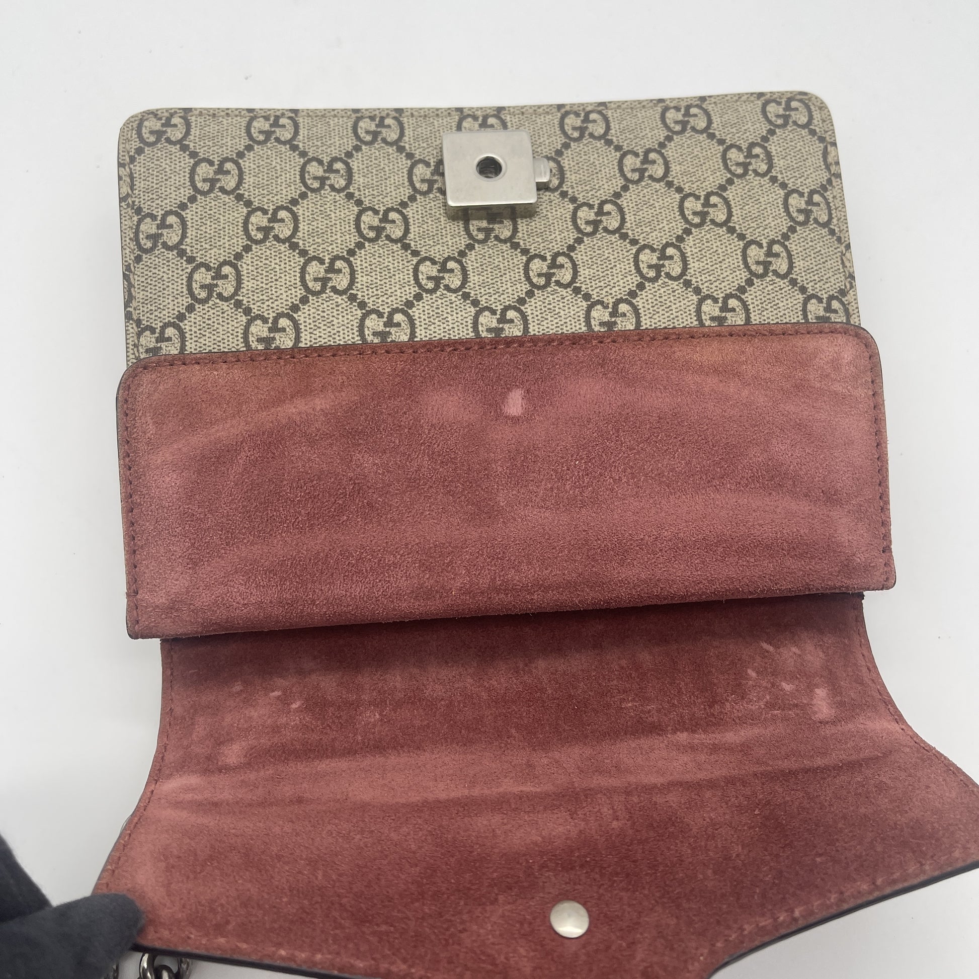 GUCCI GG Supreme Floral Dionysus Shoulder Bag