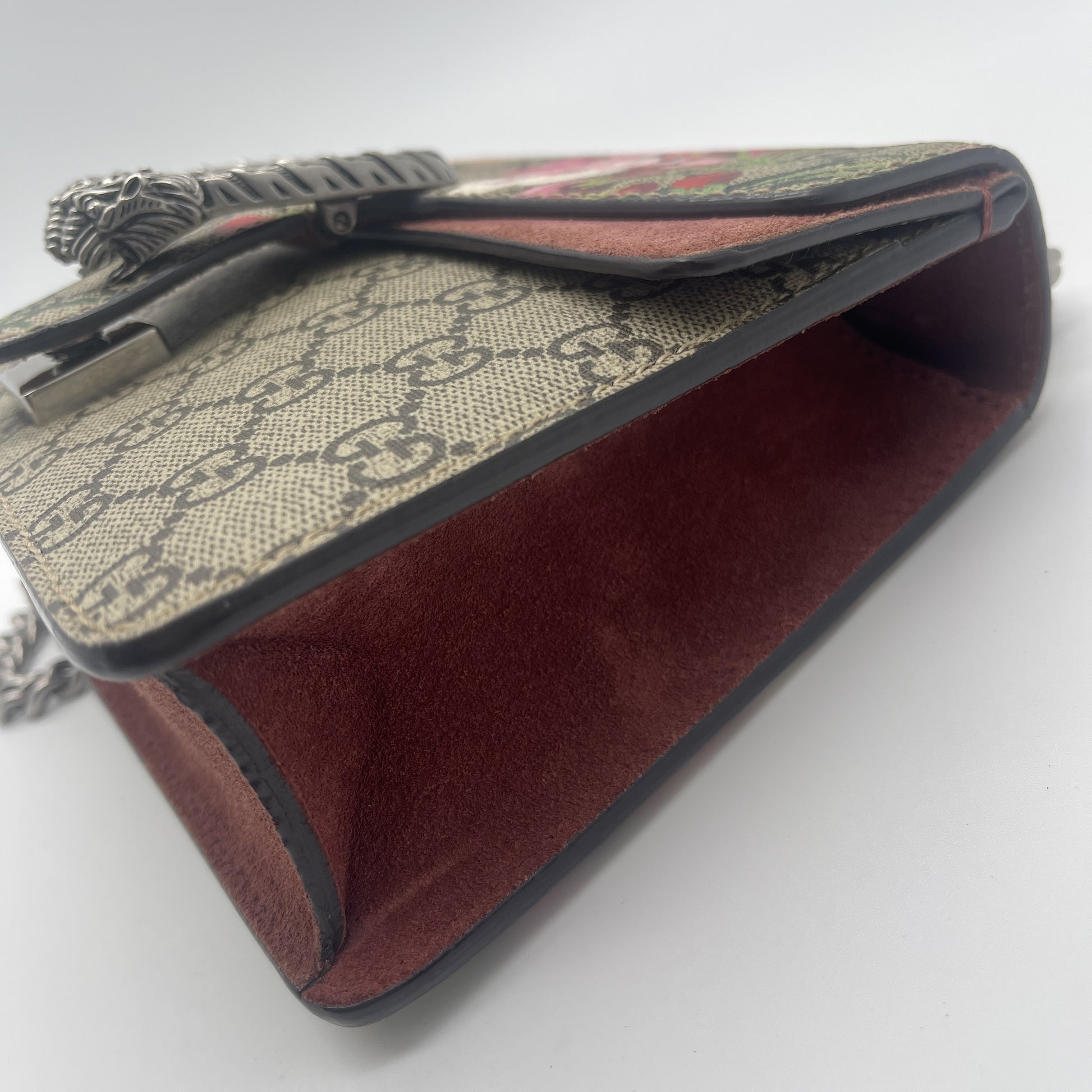 GUCCI GG Supreme Floral Dionysus Shoulder Bag