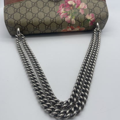 GUCCI GG Supreme Floral Dionysus Shoulder Bag