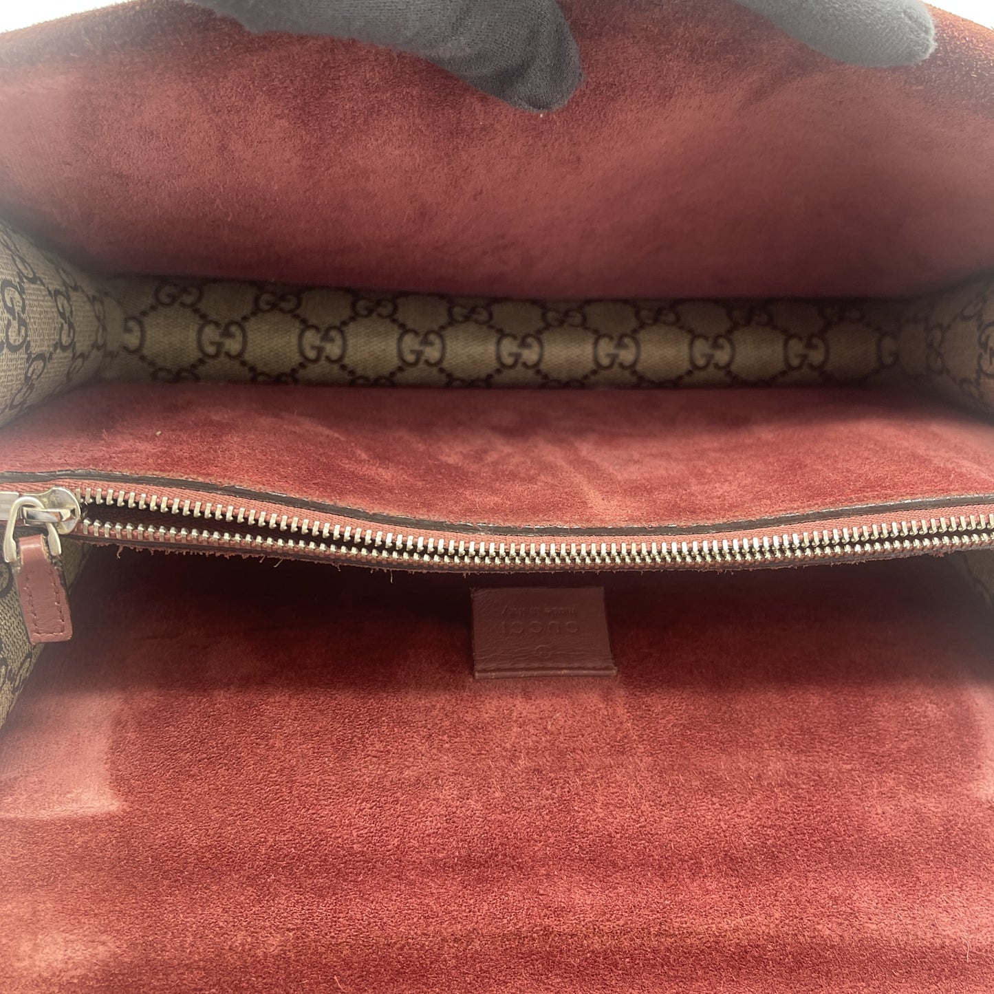 GUCCI GG Supreme Floral Dionysus Shoulder Bag