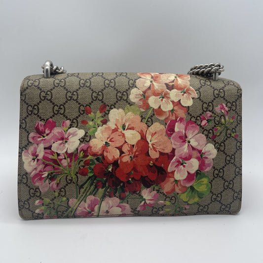 GUCCI GG Supreme Floral Dionysus Shoulder Bag