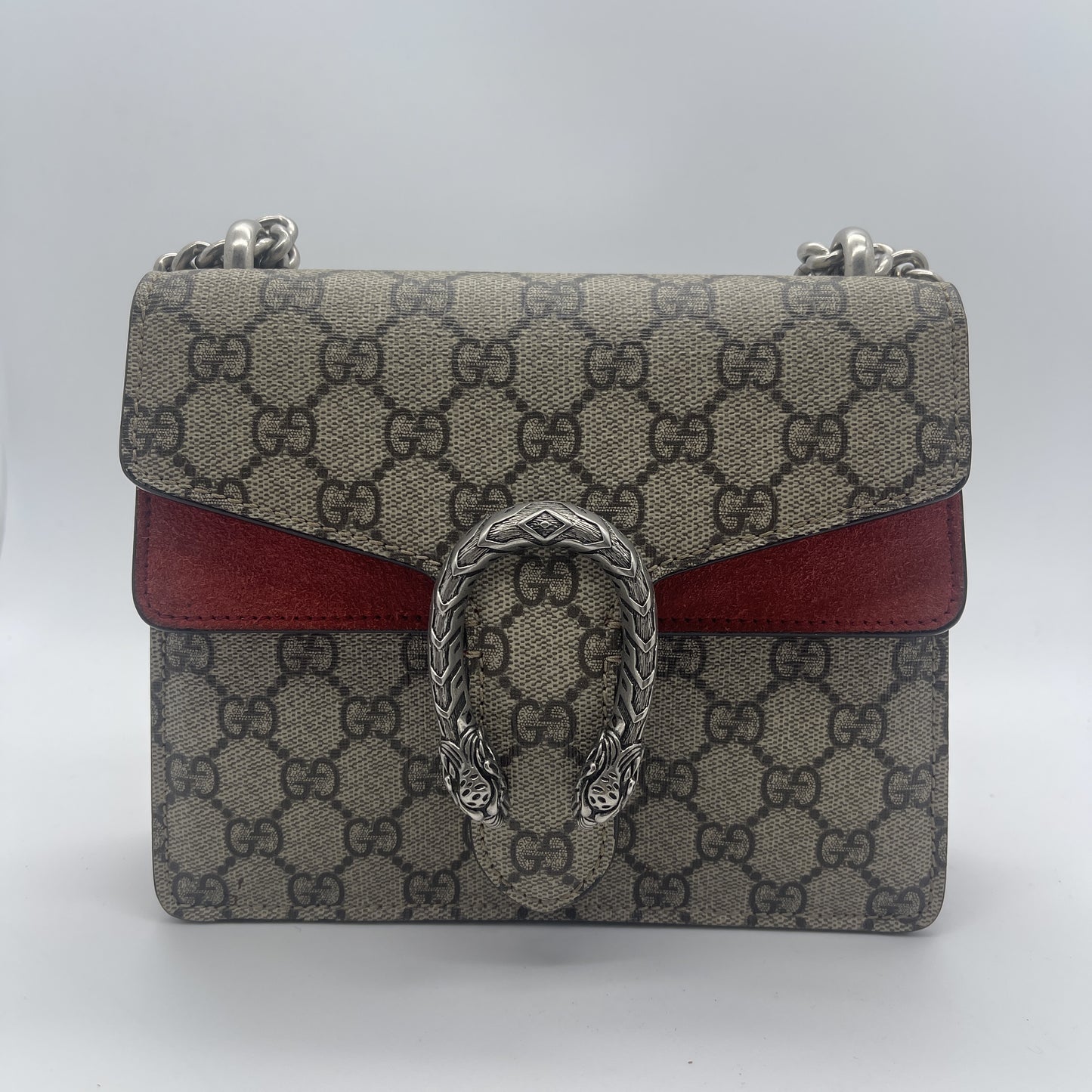 GUCCI GG Supreme Floral Dionysus Shoulder Bag