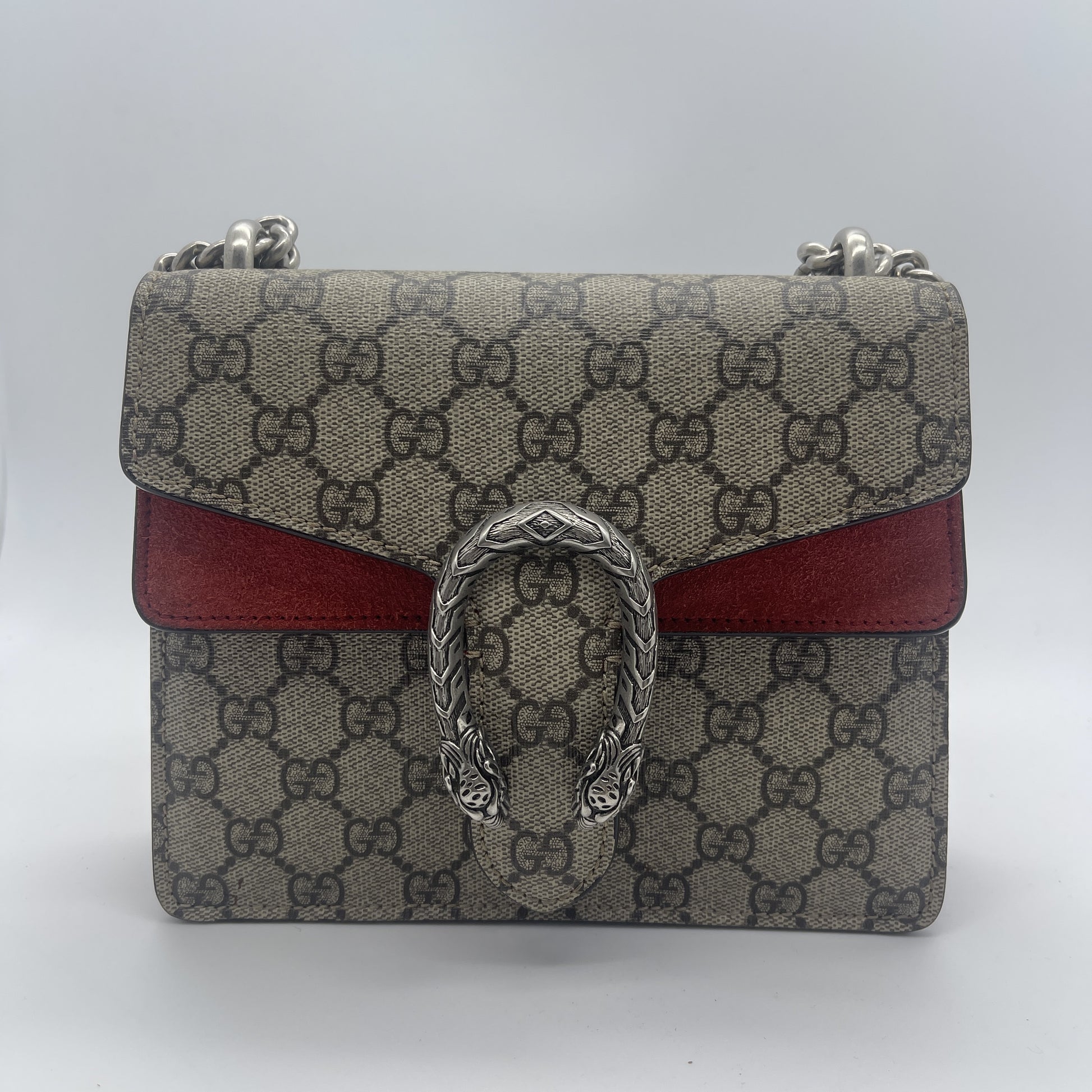 GUCCI GG Supreme Floral Dionysus Shoulder Bag