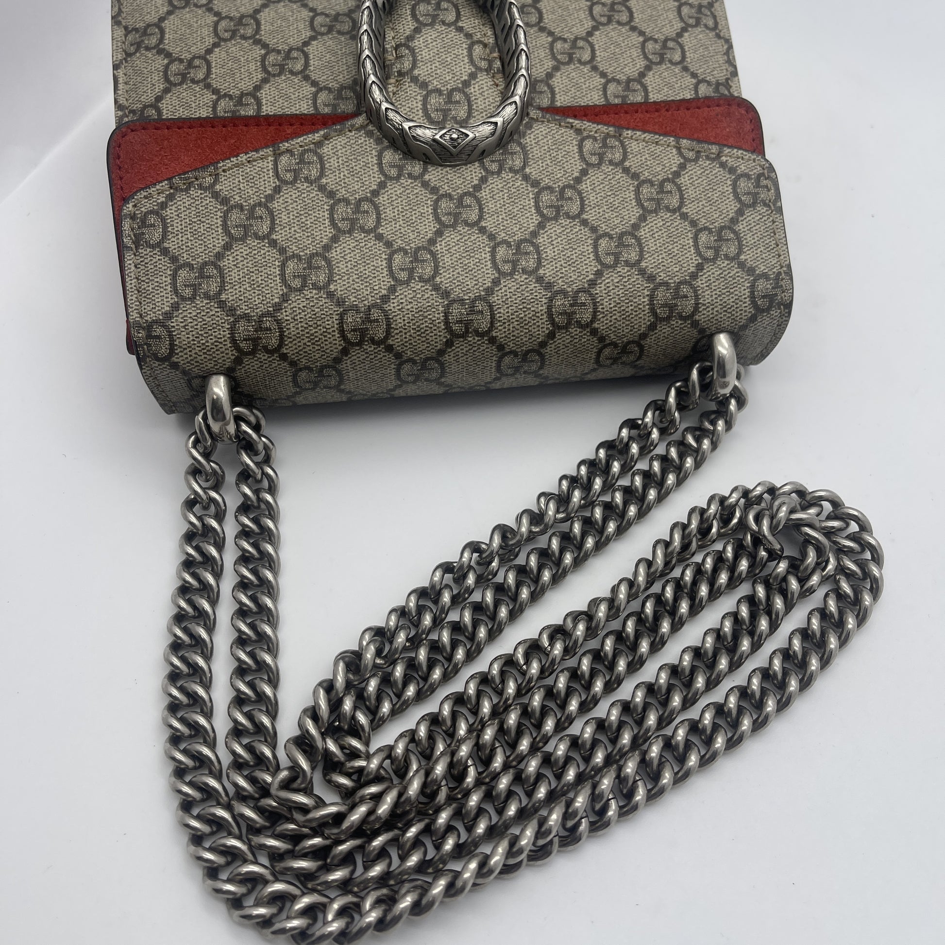 GUCCI GG Supreme Floral Dionysus Shoulder Bag