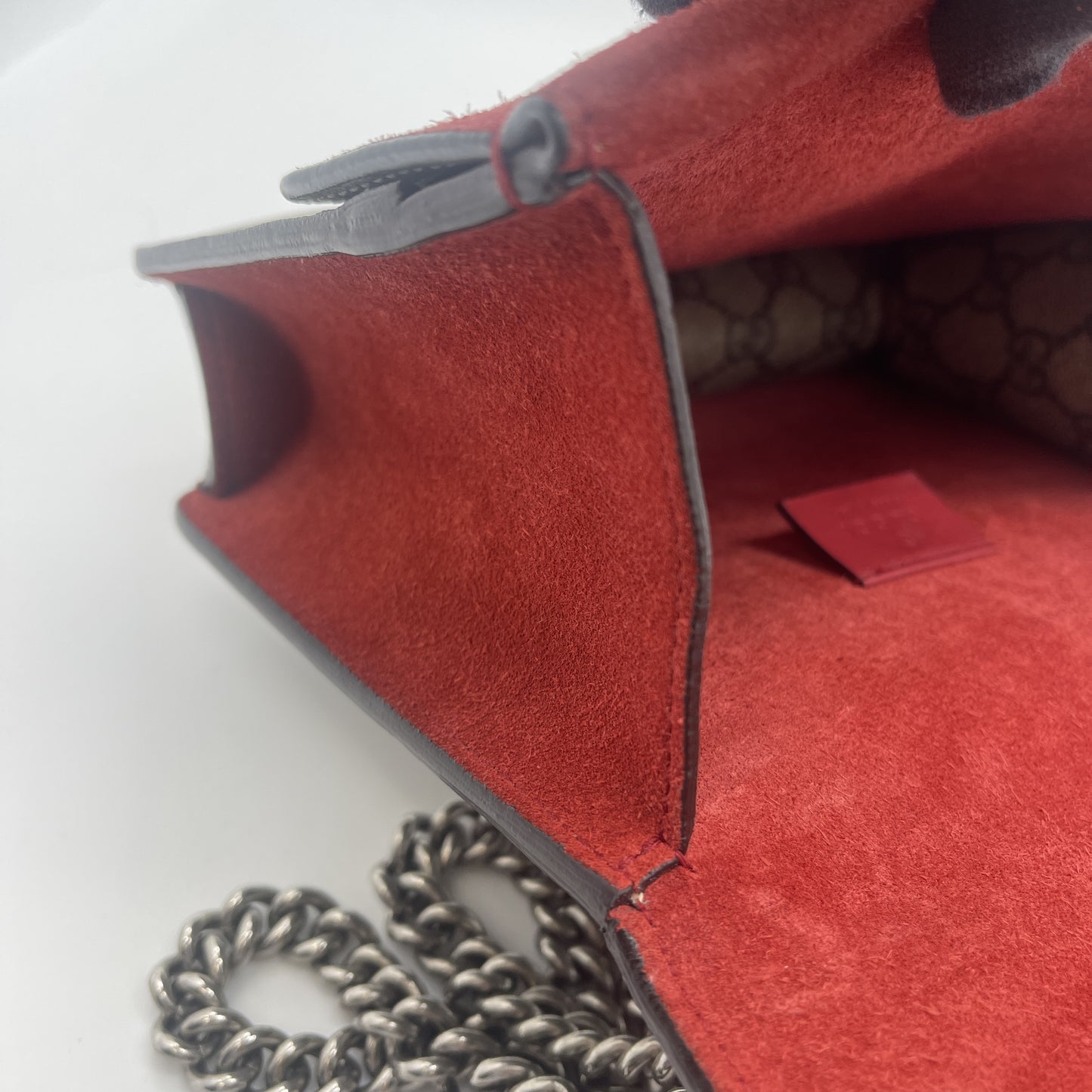 GUCCI GG Supreme Floral Dionysus Shoulder Bag