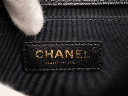 CHANEL Boy Caviar Black Shoulder Bag