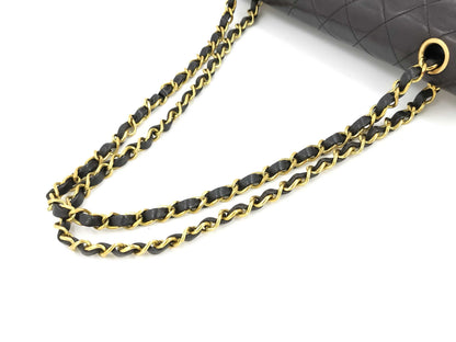 CHANEL Lambskin Matelasse Chain Shoulder Bag