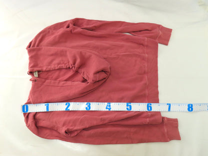SAINT LAURENT Hoodie, 100% Cotton, Pink, Size M