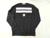 GIVENCHY Sweatshirt, 100% Cotton, Black/White, #XXS, Top
