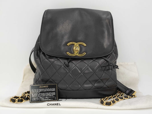 CHANEL Deca Coco Backpack Backpack