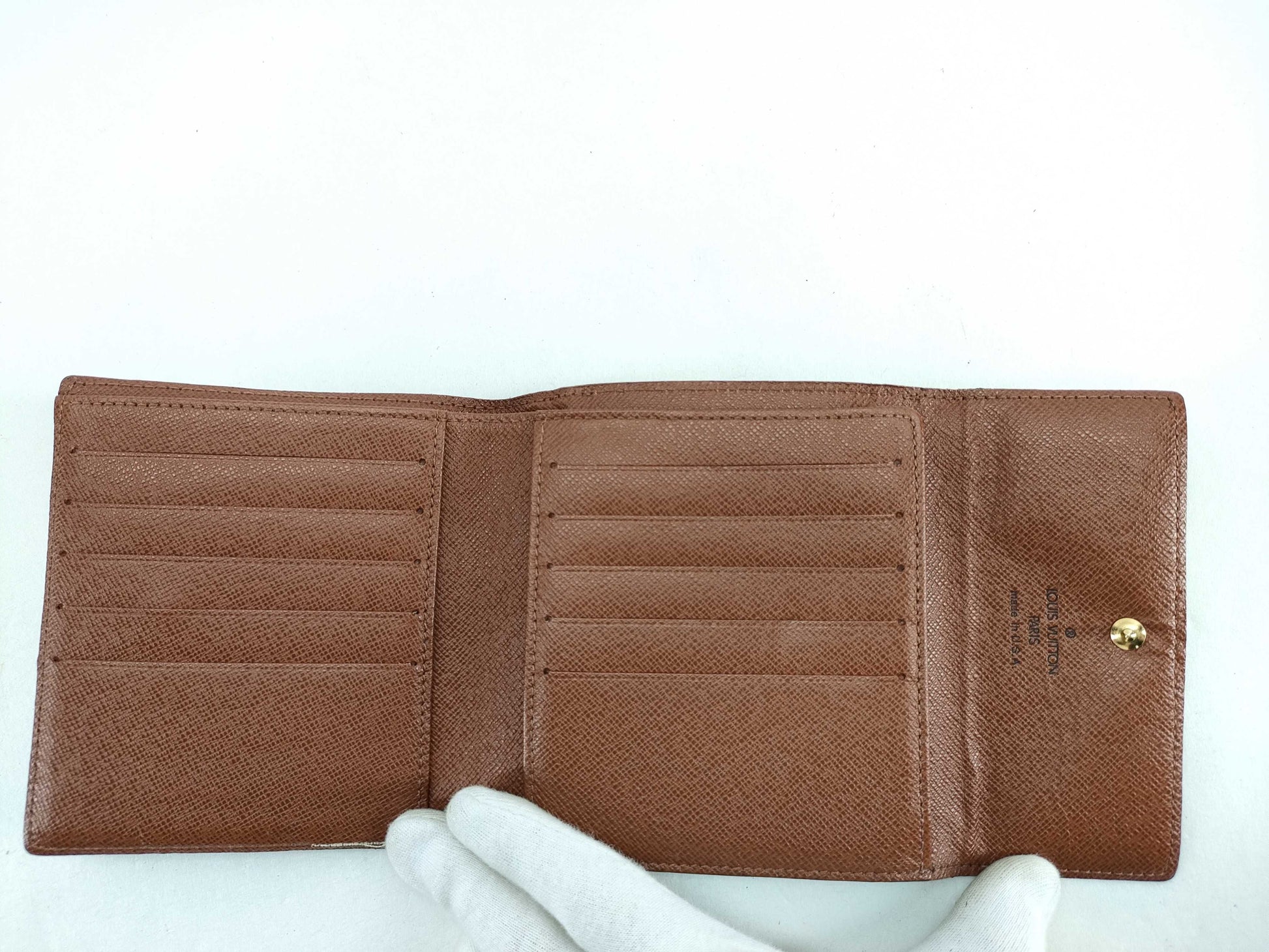 LOUIS VUITTON Monogram W-hook wallet