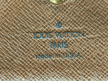 LOUIS VUITTON Monogram W-hook wallet