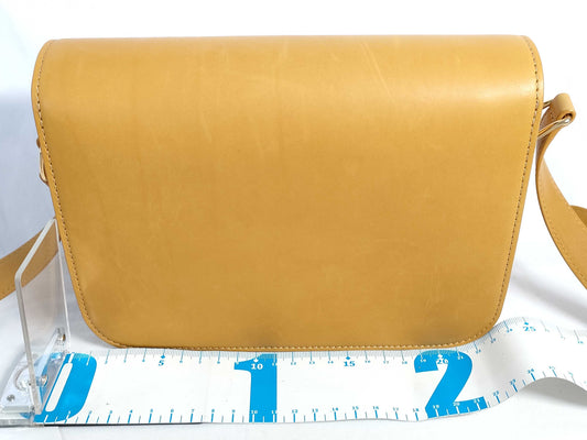 Celine Unused Triomphe Hardware Shoulder Bag in Natural