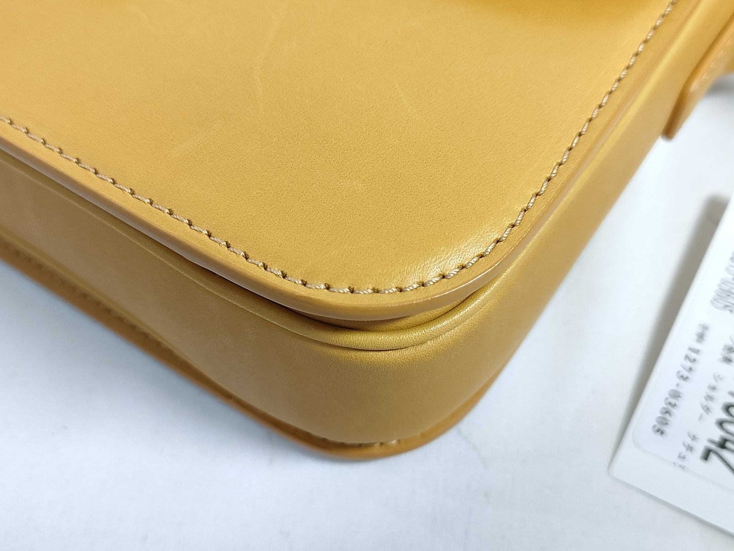 Celine Unused Triomphe Hardware Shoulder Bag in Natural