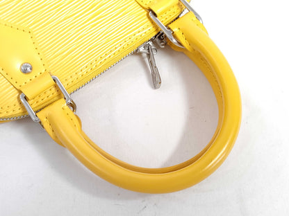 LOUIS VUITTON Alma BB Yellow Handbag