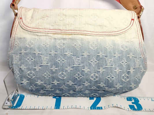 LOUIS VUITTON M93182 Monogram Denim Sunray Bag