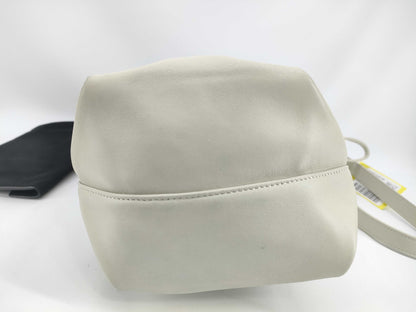 SAINT LAURENT Drawstring Bag Ivory Shoulder Bag