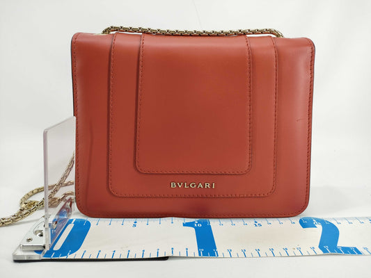 BVLGARI Serpenti Forever Leather Chain Shoulder Bag