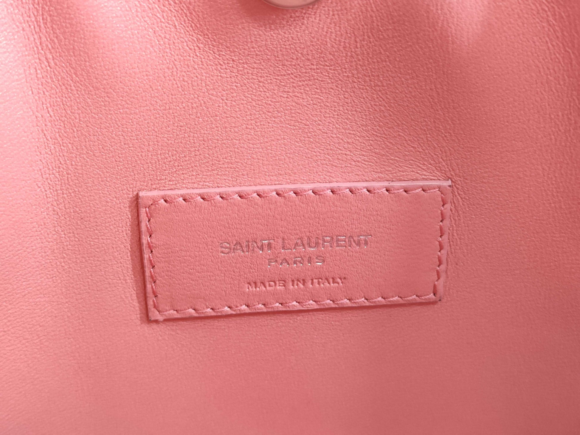 SAINT LAURENT Unused Python Tote Bag