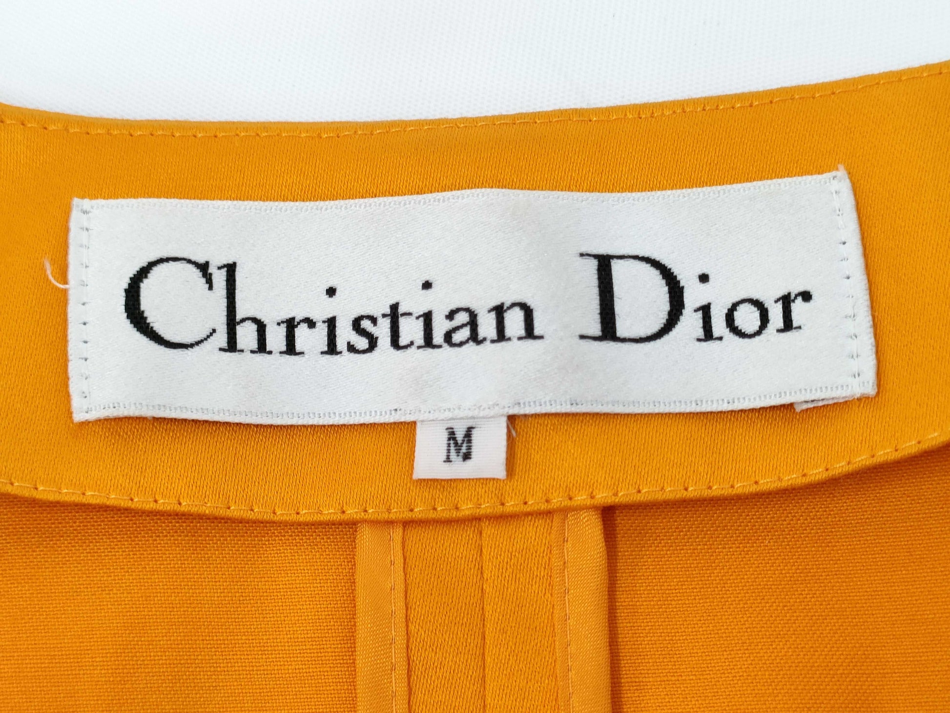 Dior Jacket Cotton Orange #M Jacket