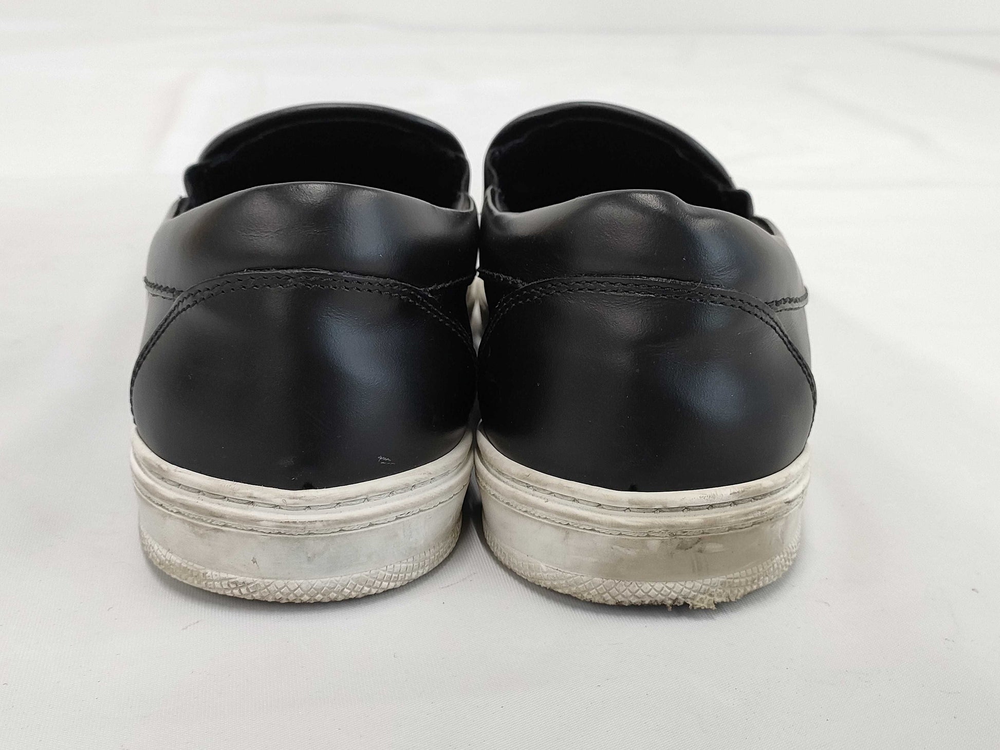 JIMMY CHOO Star Stud Slip-On Leather Sneakers, Black x Multi, #42