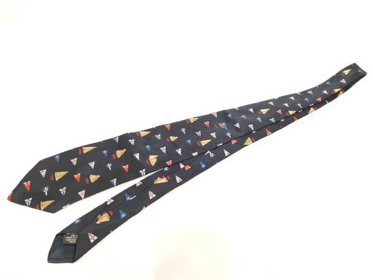 LOUIS VUITTON LV Cup Tie Silk Navy x Multi Other Accessories