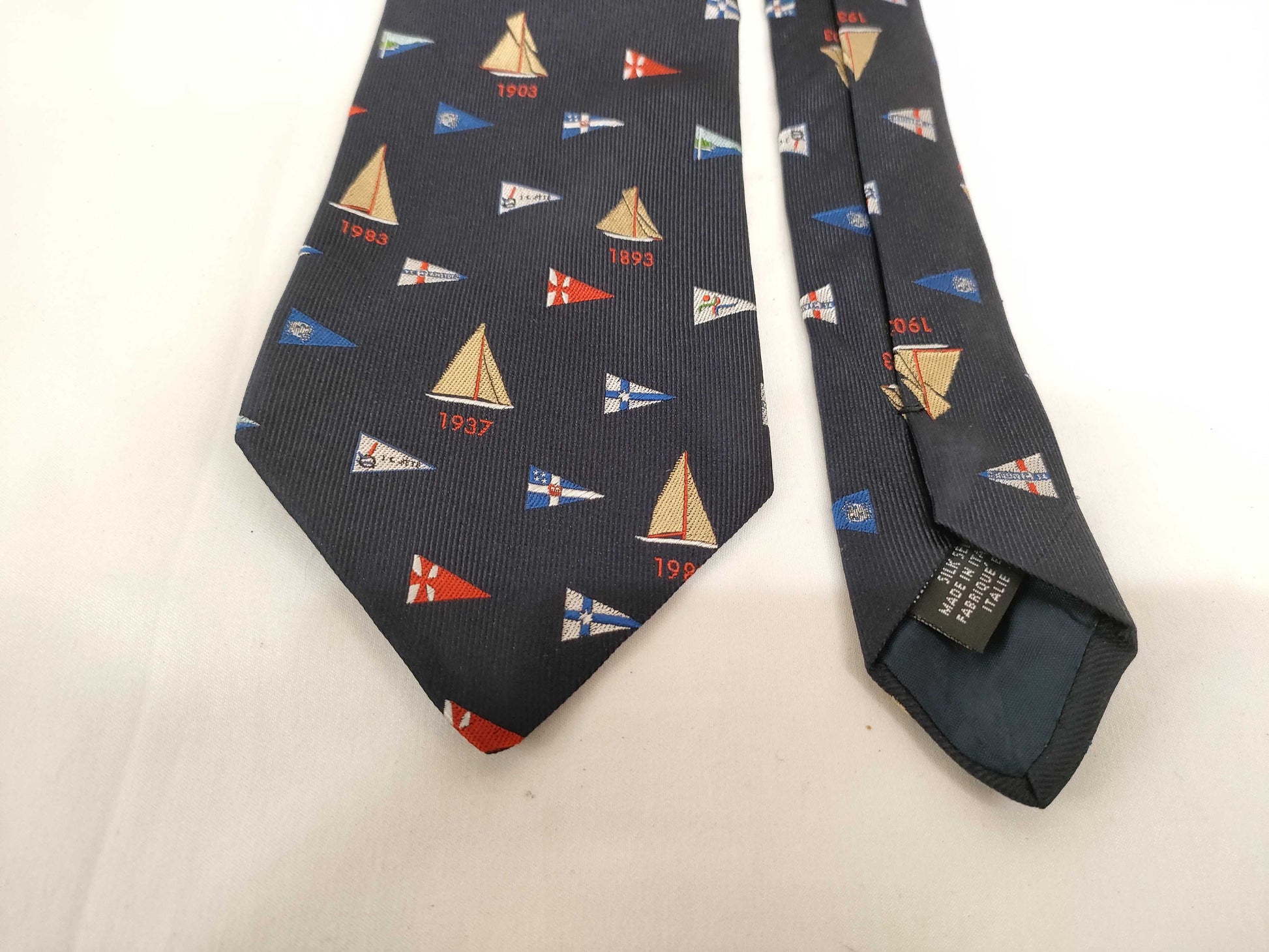 LOUIS VUITTON LV Cup Tie Silk Navy x Multi Other Accessories