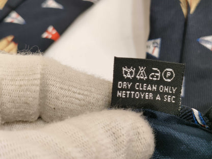 LOUIS VUITTON LV Cup Tie Silk Navy x Multi Other Accessories