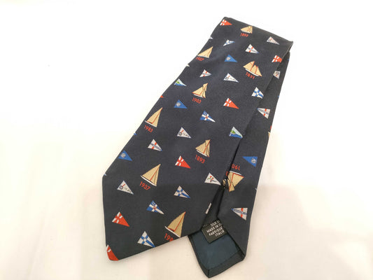 LOUIS VUITTON LV Cup Tie Silk Navy x Multi Other Accessories