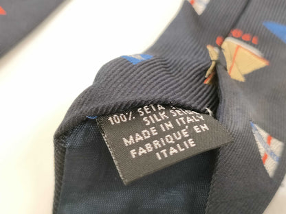 LOUIS VUITTON LV Cup Tie Silk Navy x Multi Other Accessories