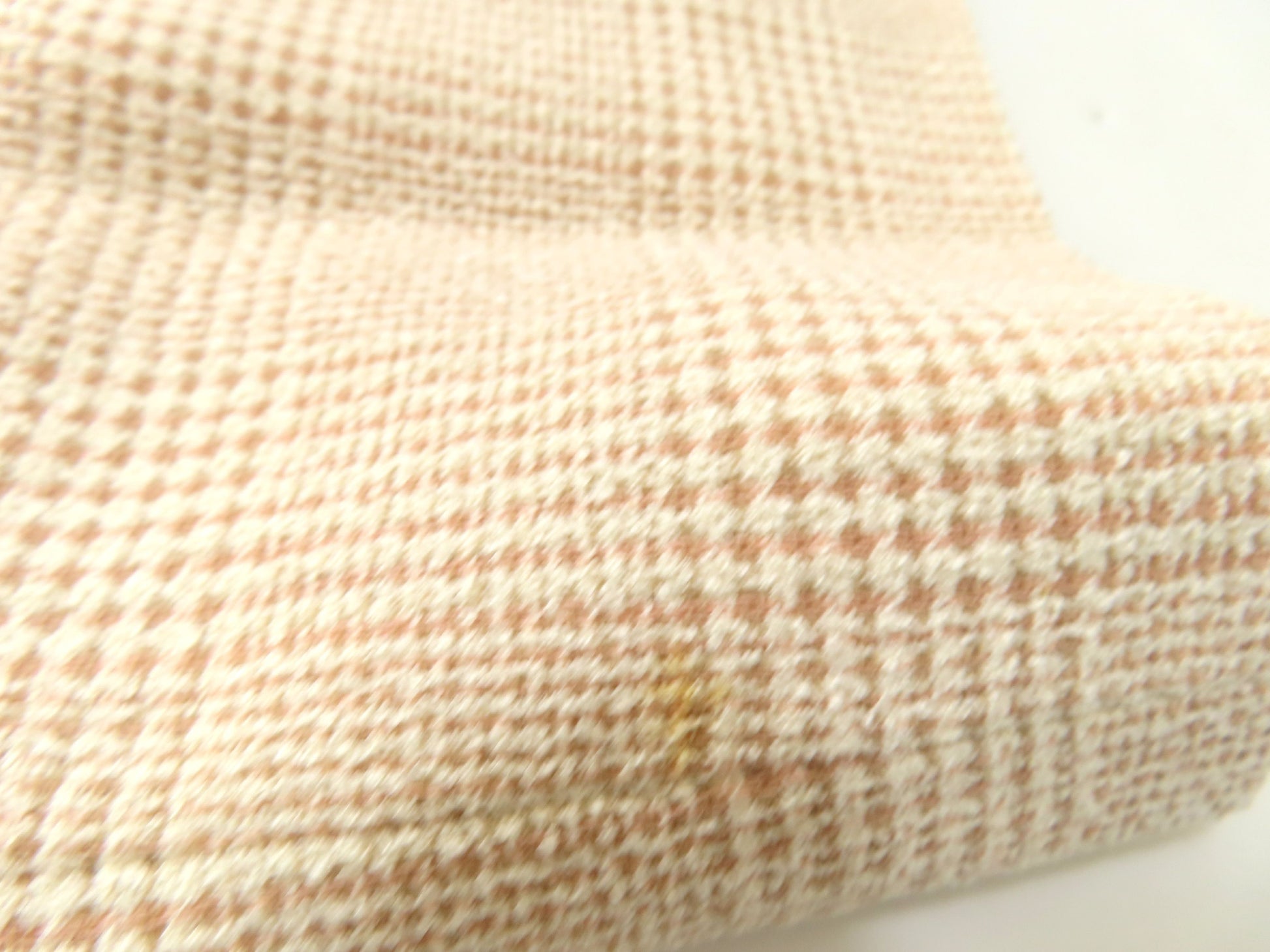 Burberrys Tweed Suit Set, Silk, Wool, and Nylon, Beige, #7, Other Apparel
