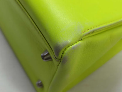 VERSACE Leather Medusa Logo Handbag