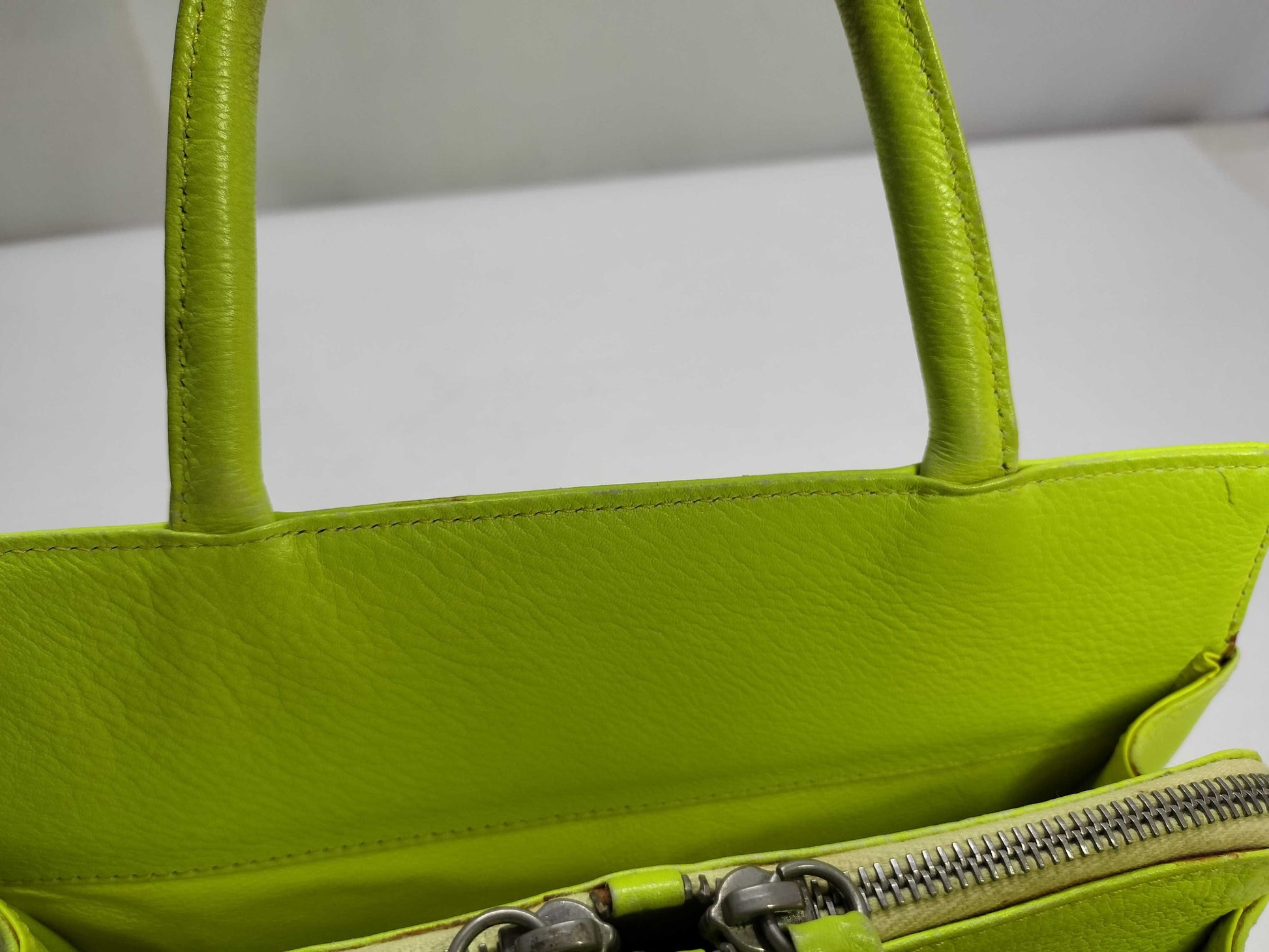 VERSACE Leather Medusa Logo Handbag