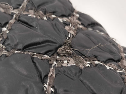 CHANEL Parisian Bubble Quilt Double Chain Shoulder Bag No. 14