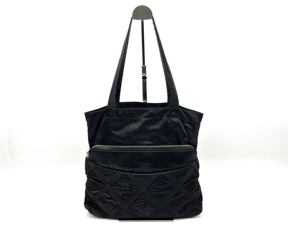 CHANEL Nylon Chain Black 31 Series Sticker with Card Included W26.5cm Shoulder Bag