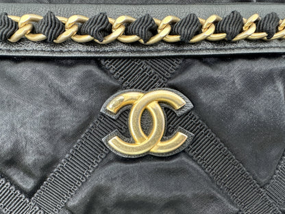 CHANEL Nylon Chain Black 31 Series Sticker with Card Included W26.5cm Shoulder Bag