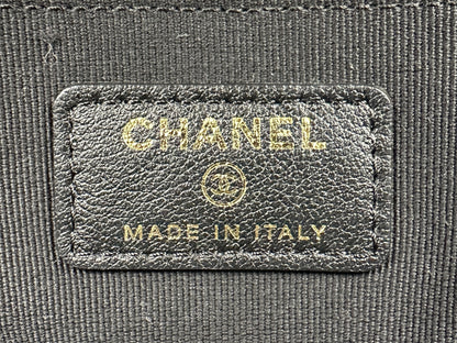 CHANEL Nylon Chain Black 31 Series Sticker with Card Included W26.5cm Shoulder Bag