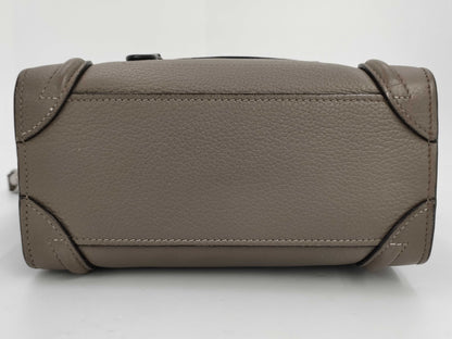 CELINE Luggage Micro Handbag Handbag