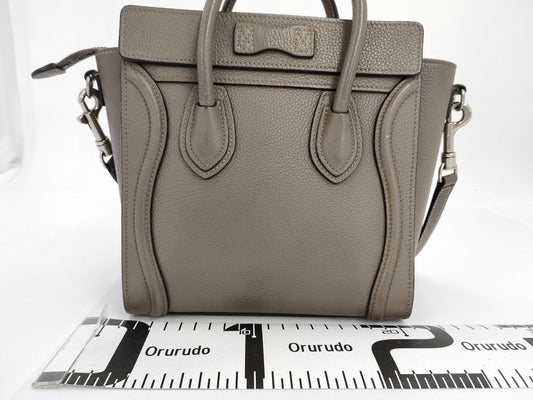 CELINE Luggage Micro Handbag Handbag