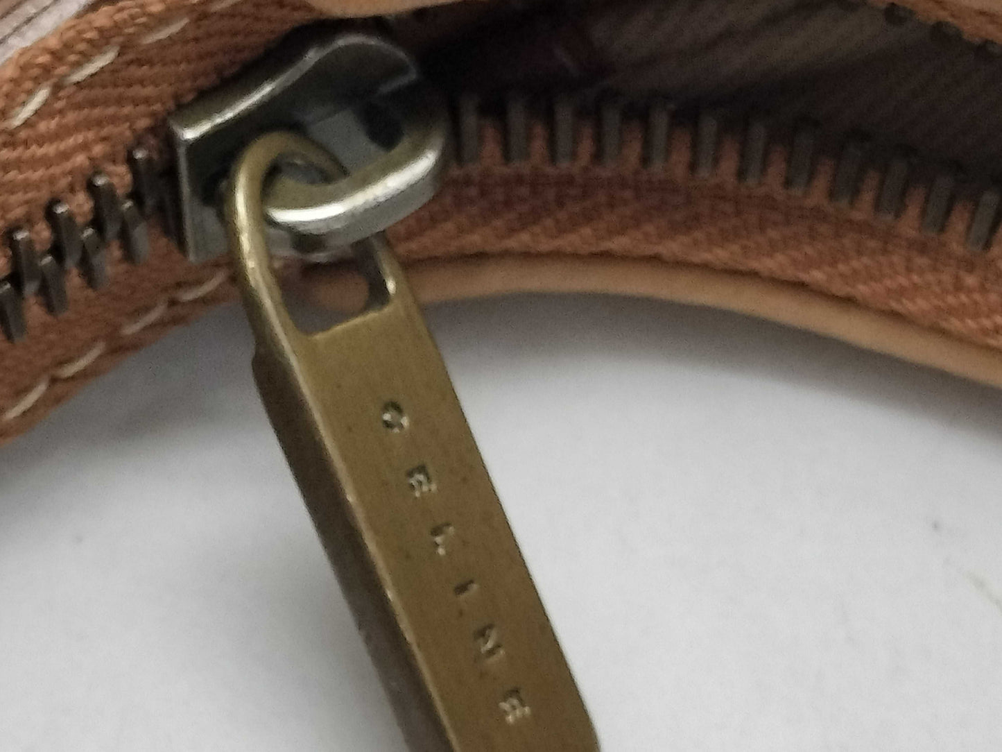 CELINE C Macadam One-Shoulder Shoulder Bag