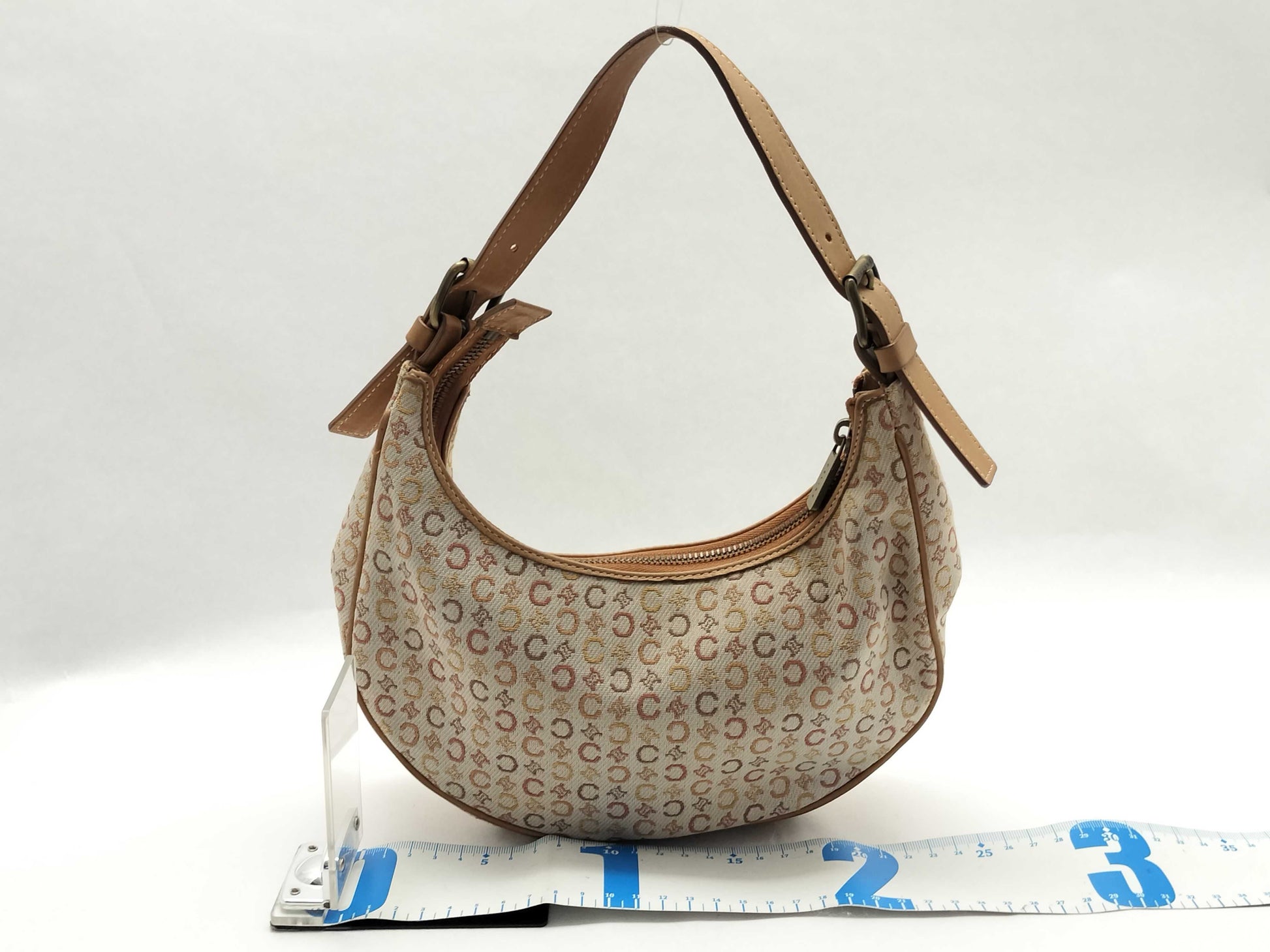 CELINE C Macadam One-Shoulder Shoulder Bag